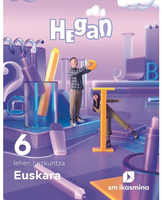 Imagen 0 de Euskara. Lehen Hezkuntza 6. Hegan  (Tapa blanda)