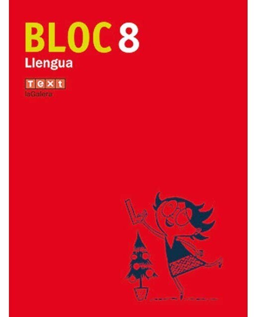 Portada de Bloc Llengua 8 (Tapa blanda).