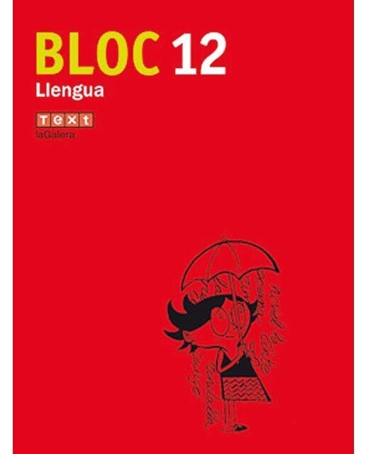 Portada de Bloc Llengua 12 (Tapa blanda).
