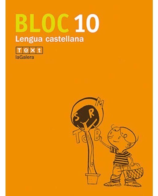 Portada de Bloc Lengua castellana 10 (Tapa blanda).