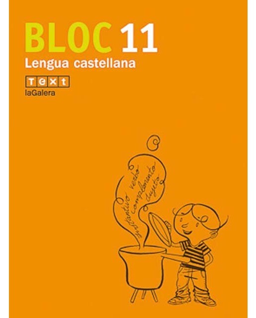 Portada de Bloc Lengua castellana 11 (Tapa blanda).