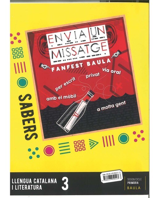 Llibre Sabers Llengua catalana i literatura 3r Primària Fanfest