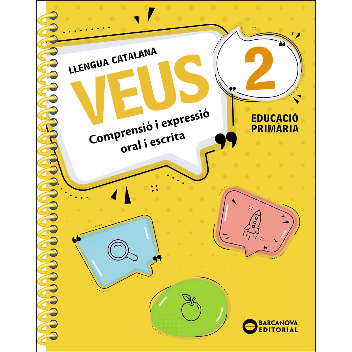 Veus 2. Llengua catalana: Comprensió i espressió oral i escrita