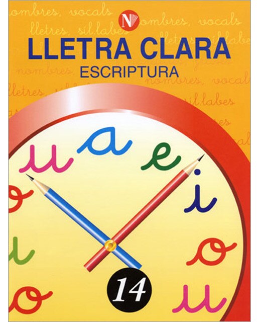 Imagen 0 de Lletra clara escriptu vertical 14