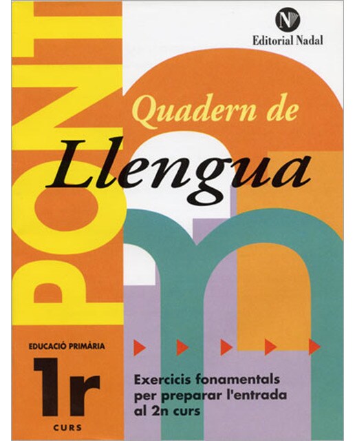 Imagen 0 de Quader pont 1. Llengua ed. 04