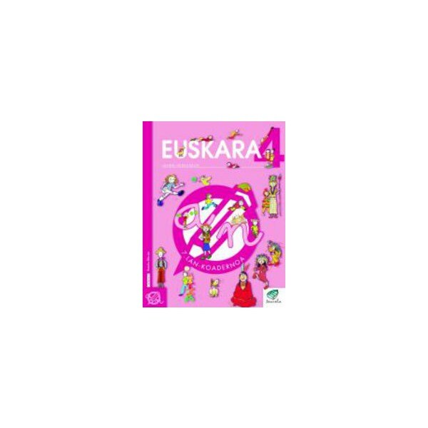 Portada de Txanela 4 - Euskara 4. Lan-koadernoa 7