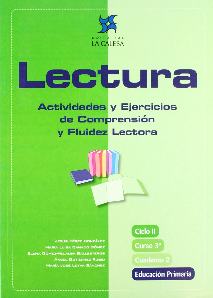 Portada de Lectura, actividades y ejercicios de comprensión y fluidez lectora, 3 Educación Primaria. Cuaderno 2 (Tapa blanda).