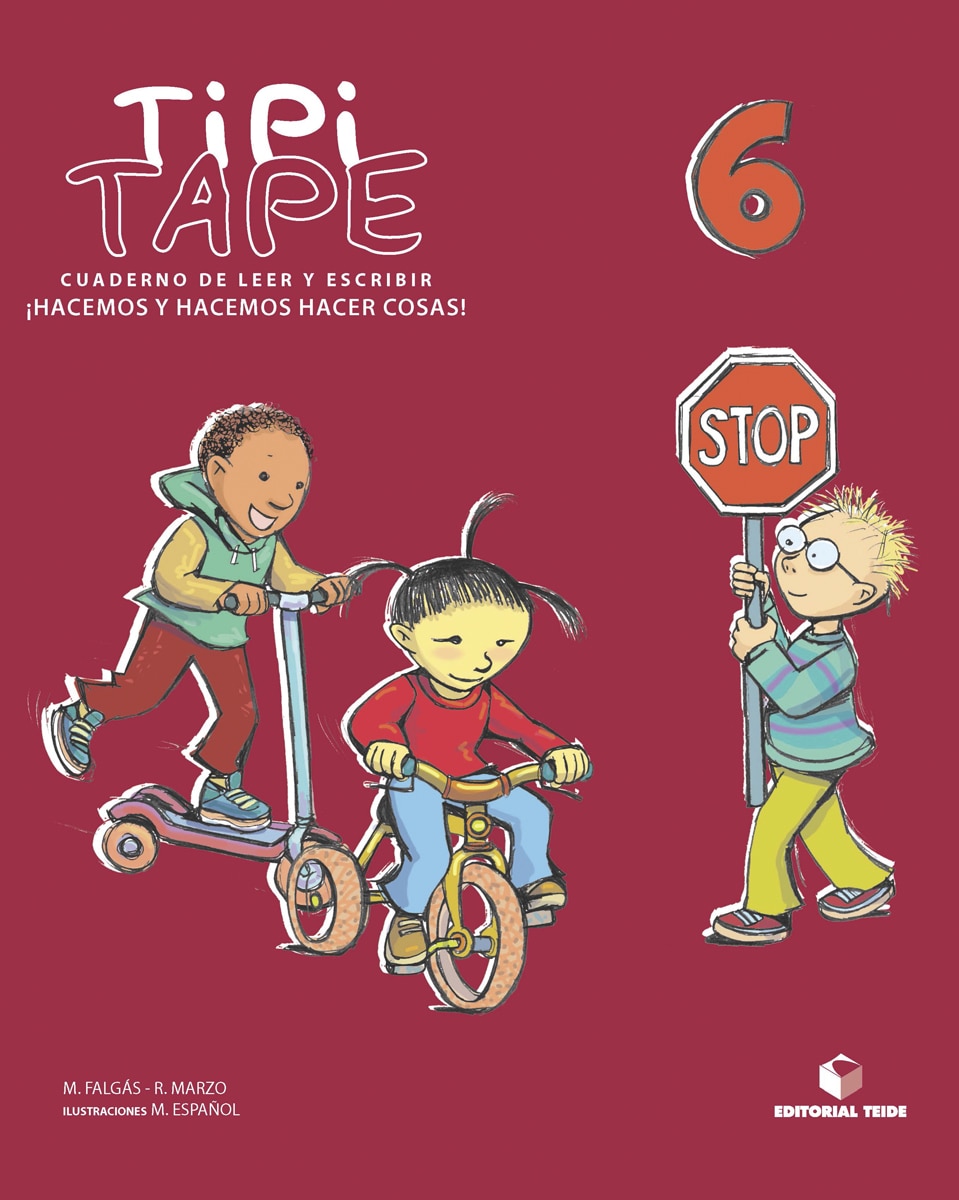 Tipi-Tape. Cuaderno de leer y escribir 06  (Tapa blanda) 1