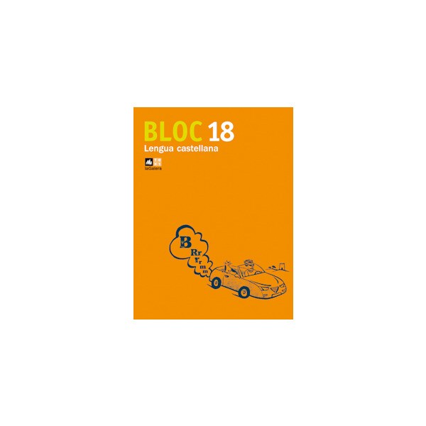 Portada de Bloc Lengua castellana 18 (Tapa blanda).