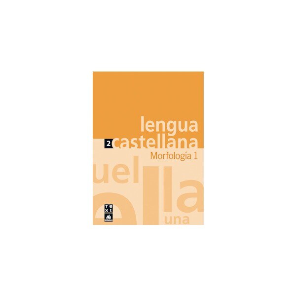 Quadern de lengua castellana Morfología 1