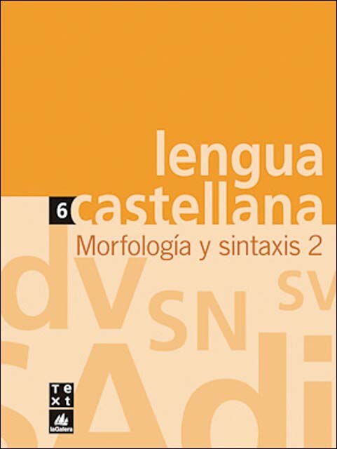 Quadern de Lengua castellana Morfología y sintaxis 2