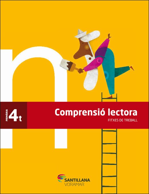 Portada de FITXES COMPRENSIO LECTORA 4 PRIMARIA (Tapa blanda).
