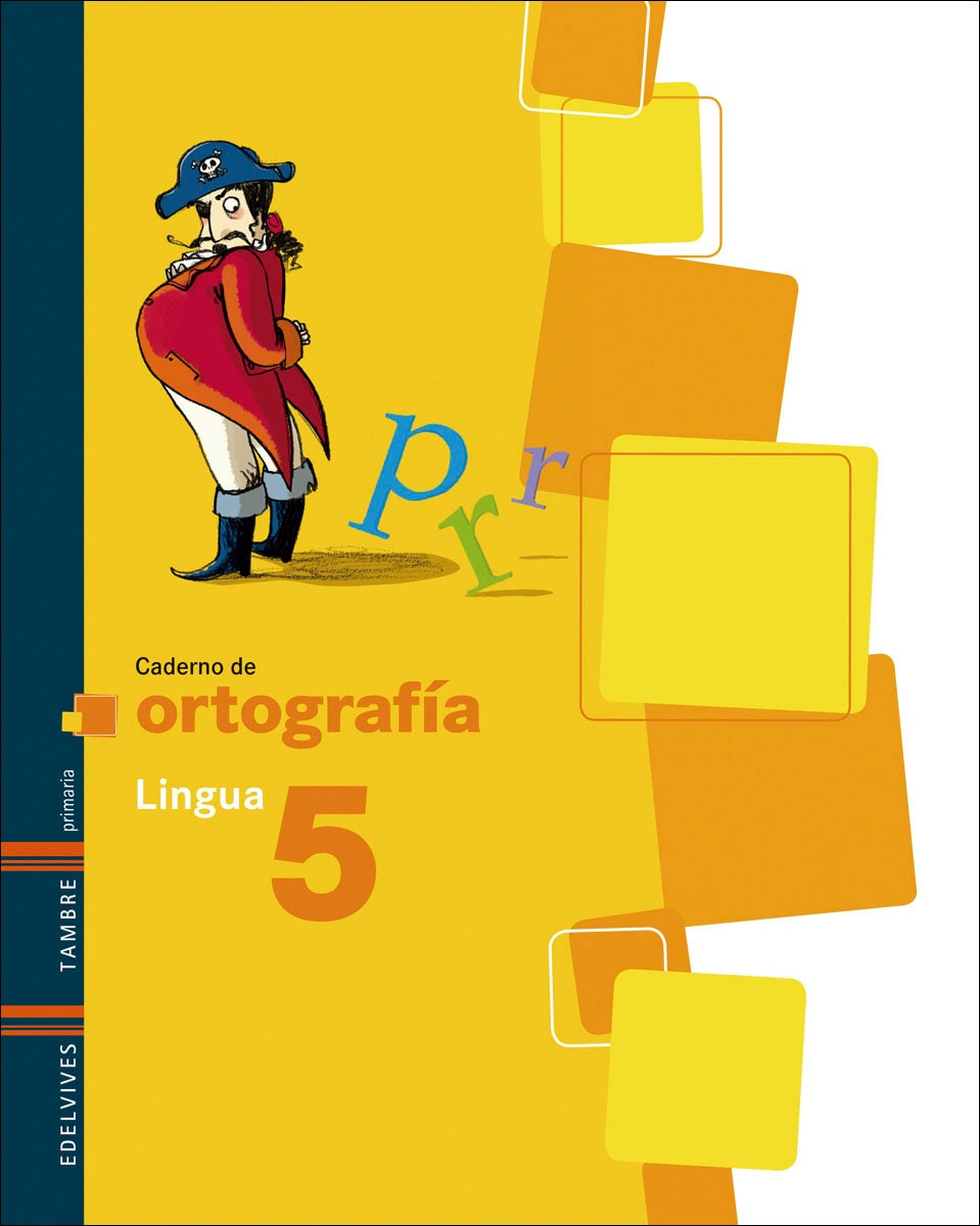 Portada de Lingua 5 - Caderno de ortografía