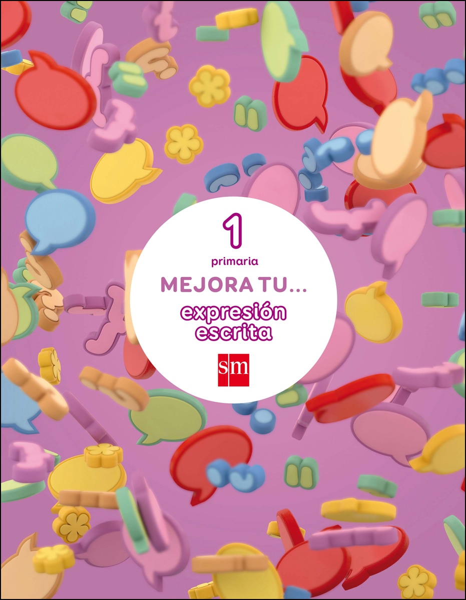 Portada de Mejora tu... expresión escrita. 1 Primaria.