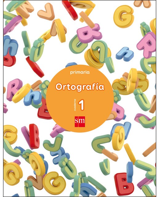 Cuaderno 1 de ortografía. Primaria 1