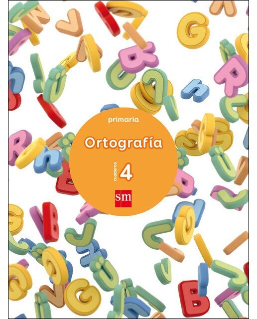 Cuaderno 4 de ortografía. Primaria 1