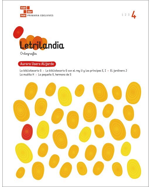Cuadernos Ortografía. Letrilandia 4  (Tapa blanda) 1