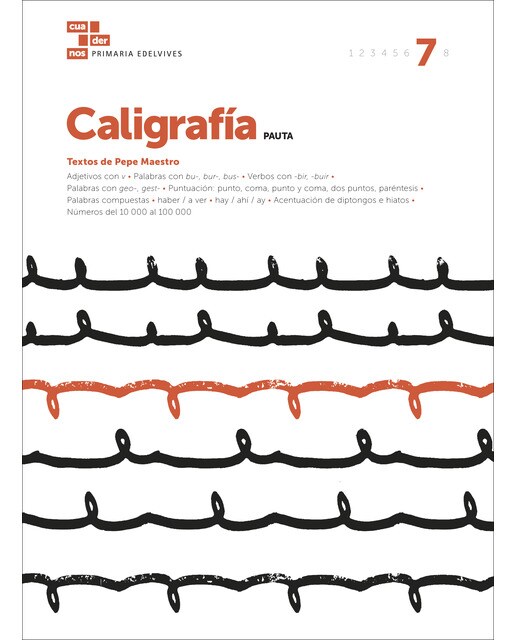 Imagen 0 de Cuaderno Caligrafía 7 (Pauta) (Tapa blanda)