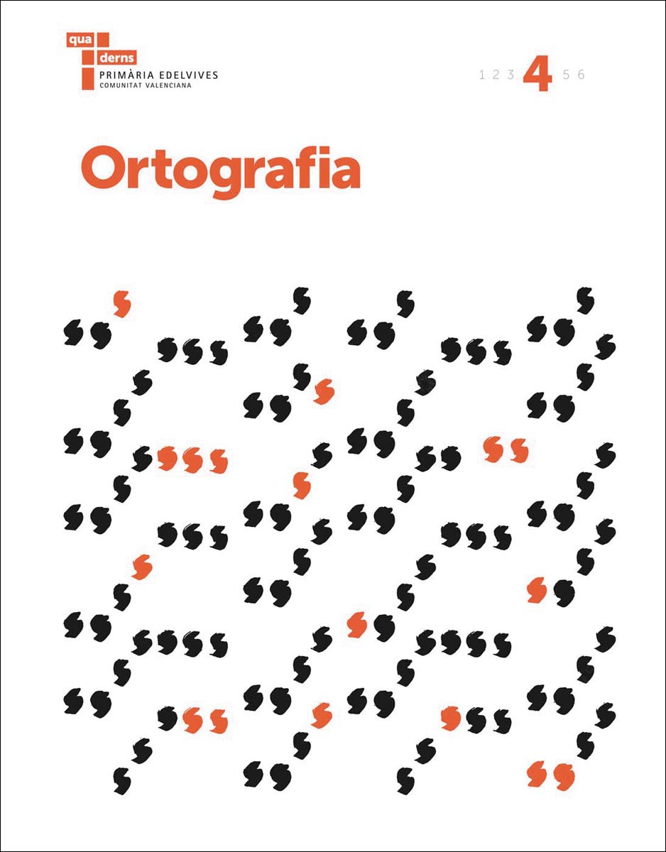Portada de Quadern d`ortografia 4 CV