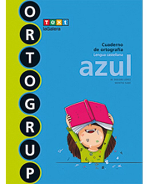 Ortogrup 2. Azul: Cuaderno de ortografia. Lengua castellana (Tapa blanda) 1