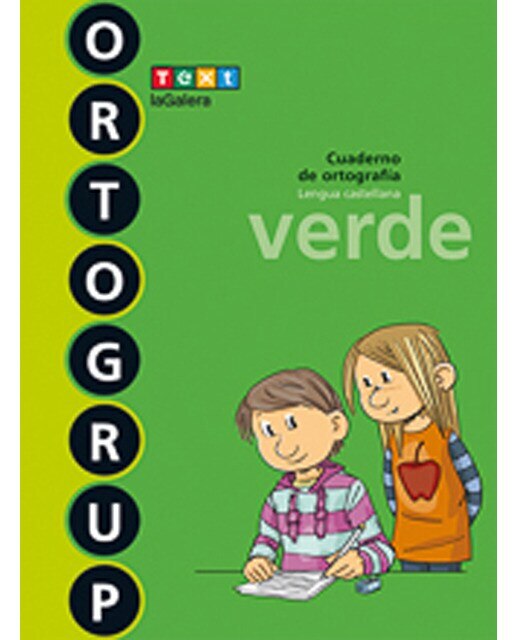 Ortogrup 4. Verde: Cuaderno de ortografia. Lengua castellana (Tapa blanda) 1