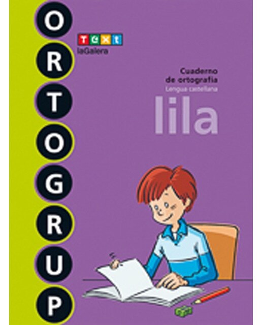 Imagen 0 de Ortogrup 6. Lila: Cuaderno de ortografia. Lengua castellana (Tapa blanda)