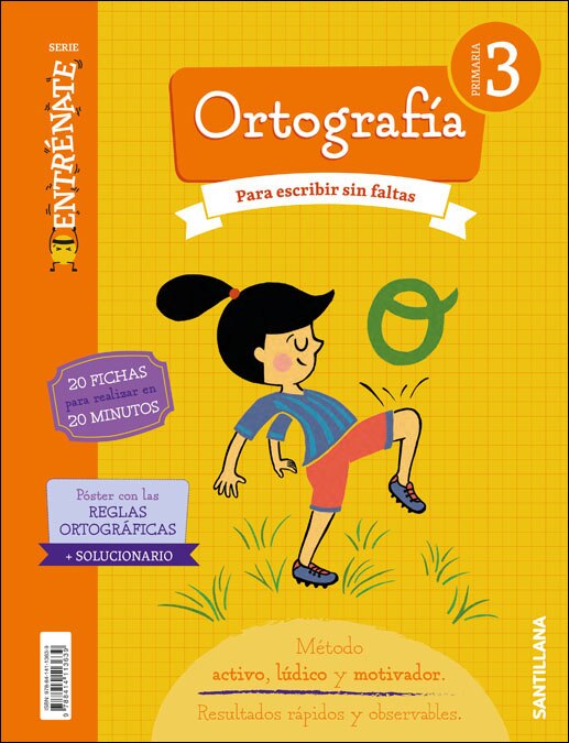 CUADERNO ORTOGRAFIA SERIE ENTRENATE 3 PRIMARIA 1