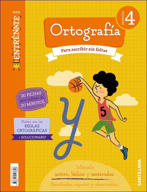 CUADERNO ORTOGRAFIA SERIE ENTRENATE 4 PRIMARIA 1