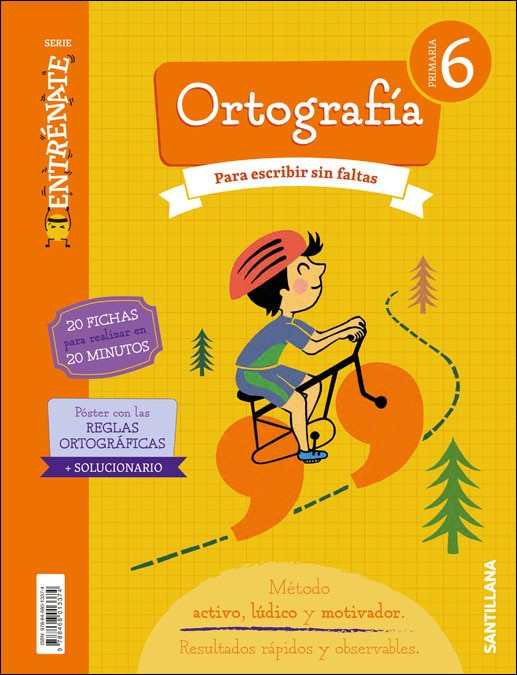 CUADERNO ORTOGRAFIA SERIE ENTRENATE 6 PRIMARIA 1