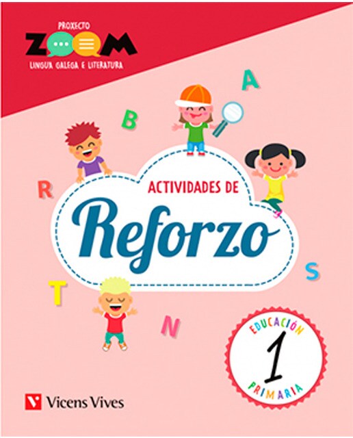 Imagen 1 de LINGUA 1 CADERNO DE REFORZO (ZOOM)  (Tapa blanda)