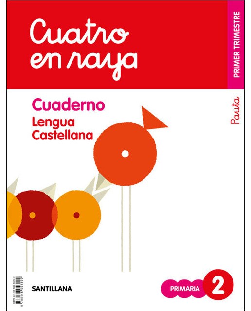 GLOBALIZADO CUATRO EN RAYA CUADERNO LENGUA PAUTA 2 PRIMARIA 1 TRIM