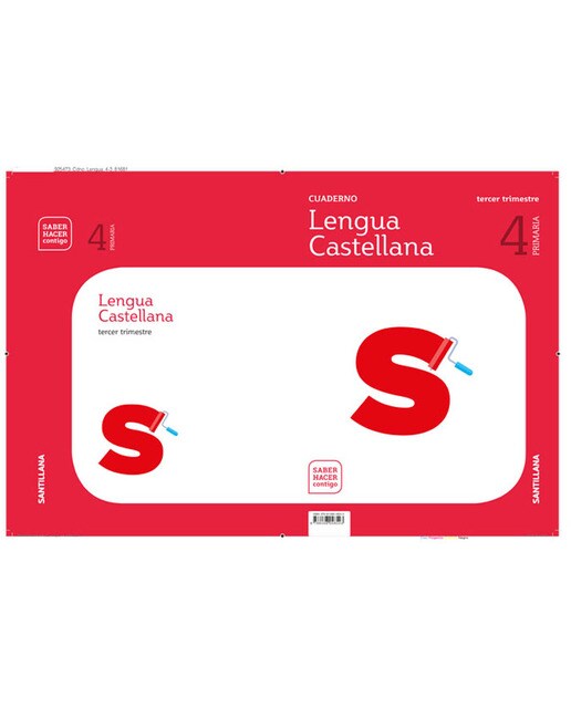 Imagen 1 de CUADERNO LENGUA 4 PRIMARIA 3 TRIM SABER HACER CONTIGO  (Tapa blanda)