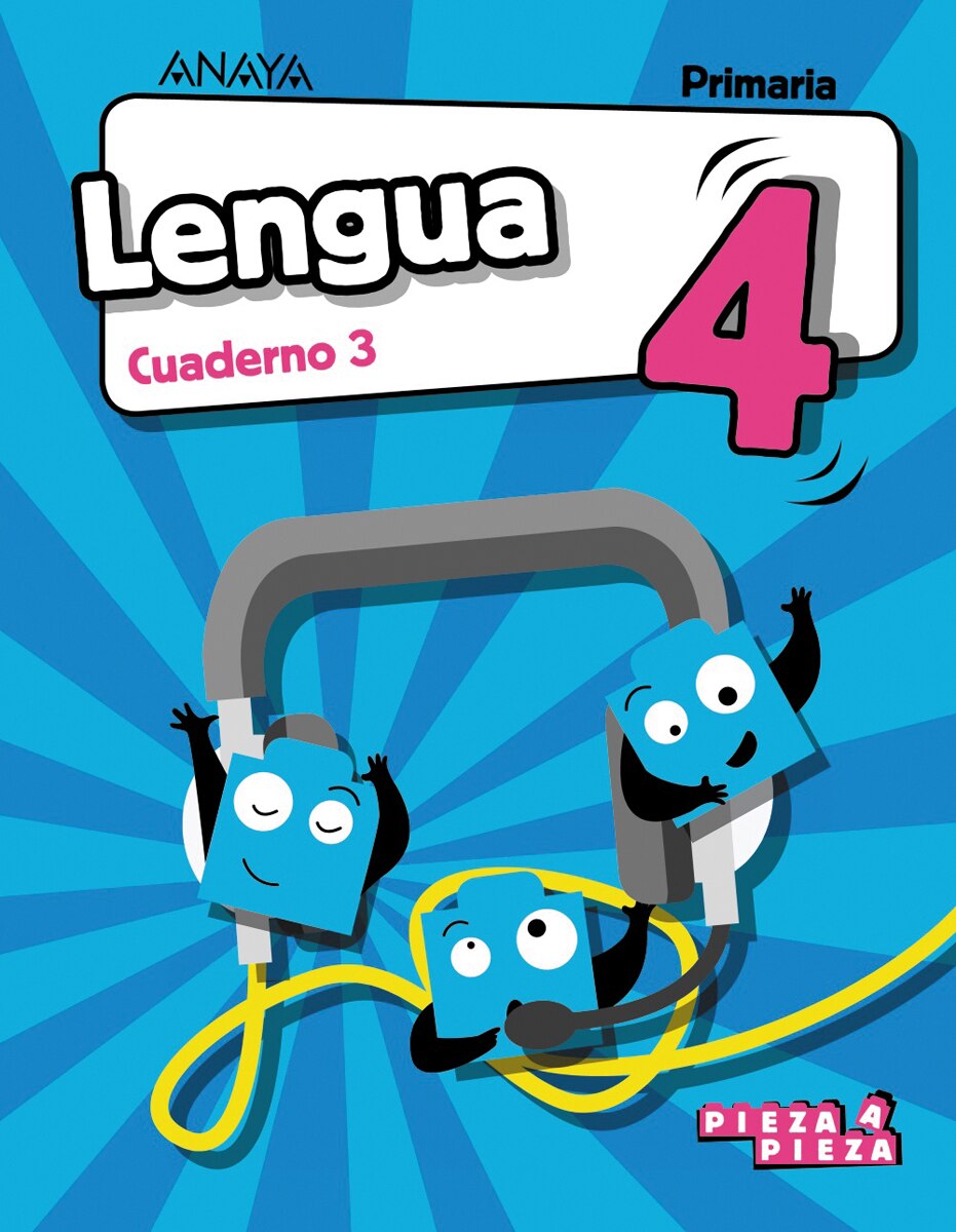 Lengua 4. Cuaderno 3. (Tapa blanda) 1