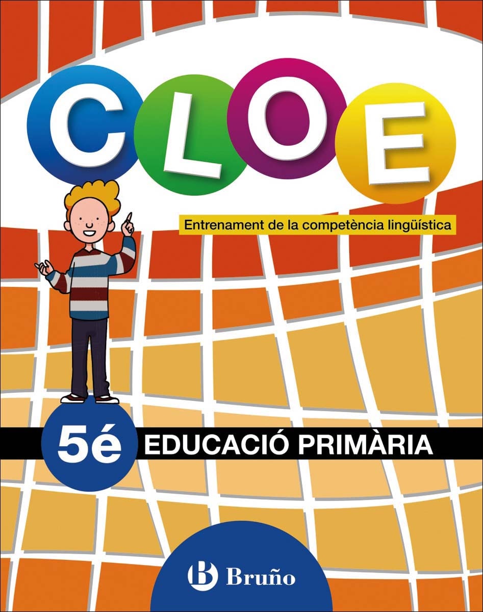 Portada de CLOE Entrenament de la competència lingüística 5è (Tapa blanda).