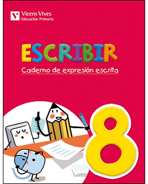Escribir 8. Caderno De Expresion Escrita