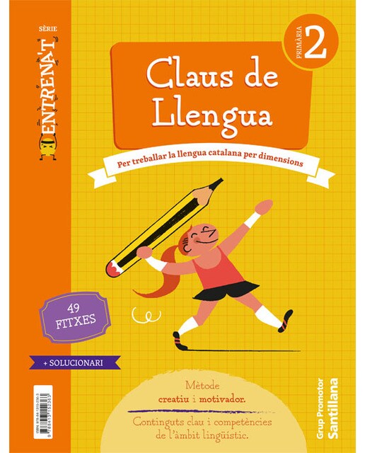 QUADERN CLAUS DE LLENGUA SERIE ENTRENAT 2 PRIMARIA