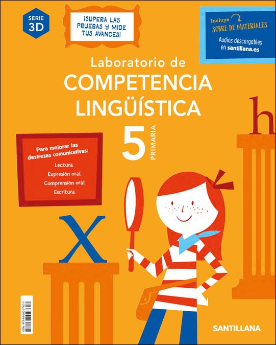 Imagen 0 de LABORATORIO DE COMPETENCIA LINGÜÍSTICA 3D 5 PRIMARIA
