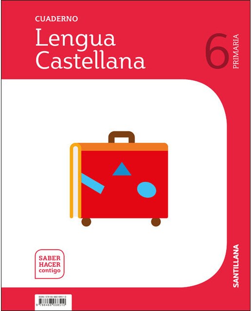 CUADERNO LENGUA 1 VOLUMEN 6 PRIMARIA SABER HACER CONTIGO