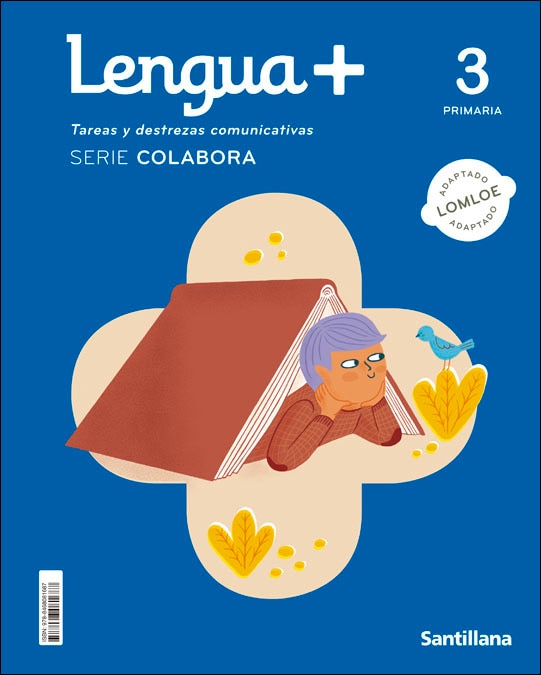 Portada de LENGUA+ TAREAS Y DESTREZAS COMUNICATIVAS SERIE COLABORA 3 PRIMARIA.