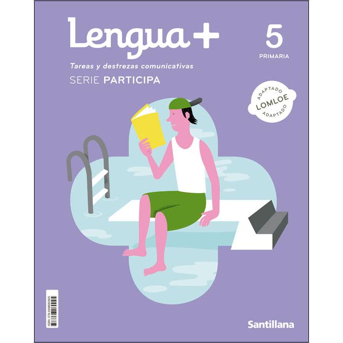 Portada de LENGUA+ TAREAS Y DESTREZAS COMUNICATIVAS SERIE PARTICIPA 5 PRIMARIA (Tapa blanda).