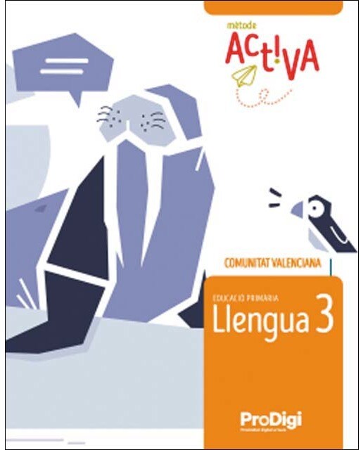 Portada de Llengua 3 EP - Activa. ProDigi (Comunitat Valenciana) (Tapa blanda).