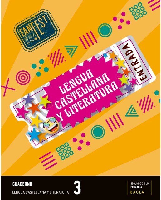 Imagen 0 de Cuaderno Lengua castellana y literatura 3º Primaria Fanfest - Espiral (Tapa blanda)