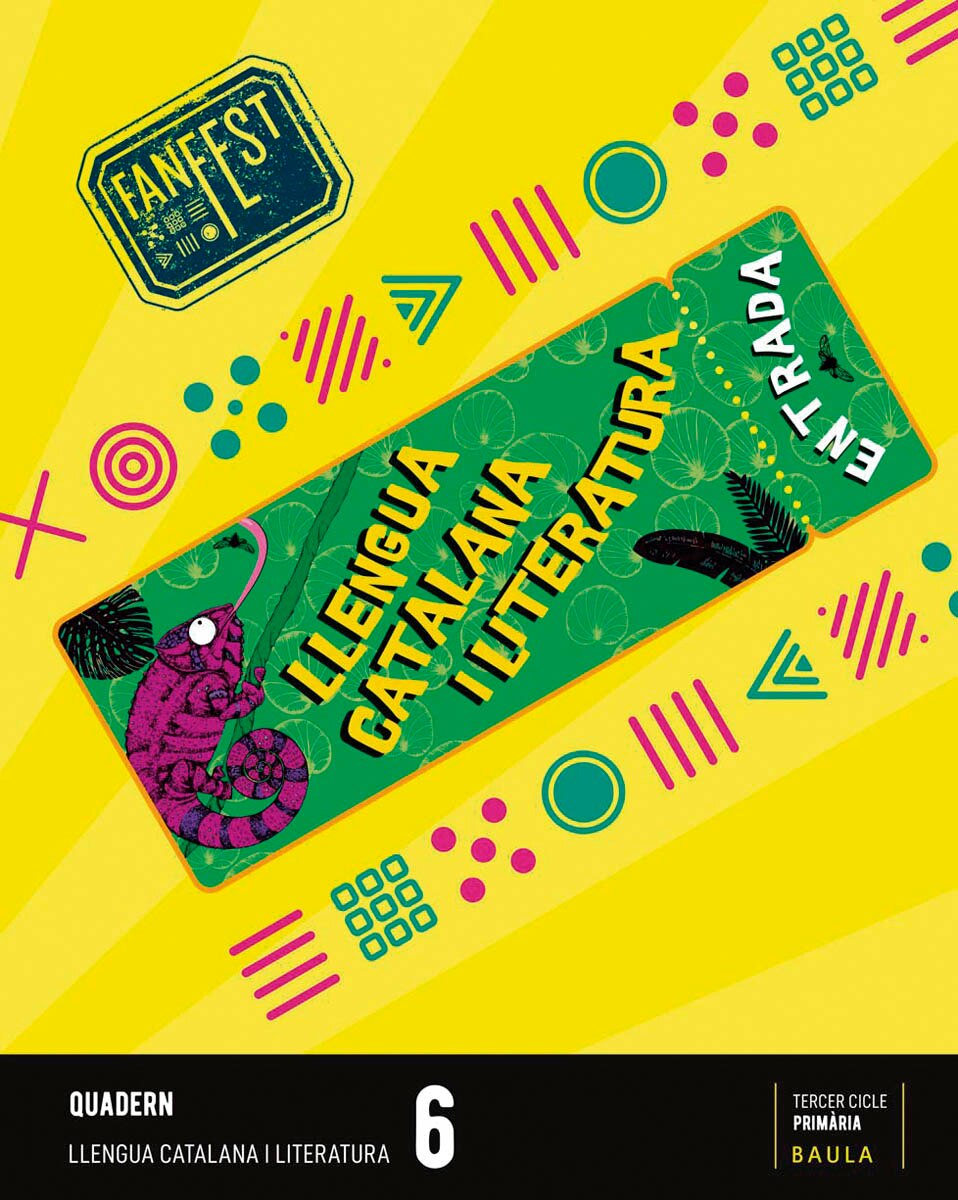 Portada de Quadern Llengua catalana i literatura 6è Primària Fanfest (Tapa blanda).