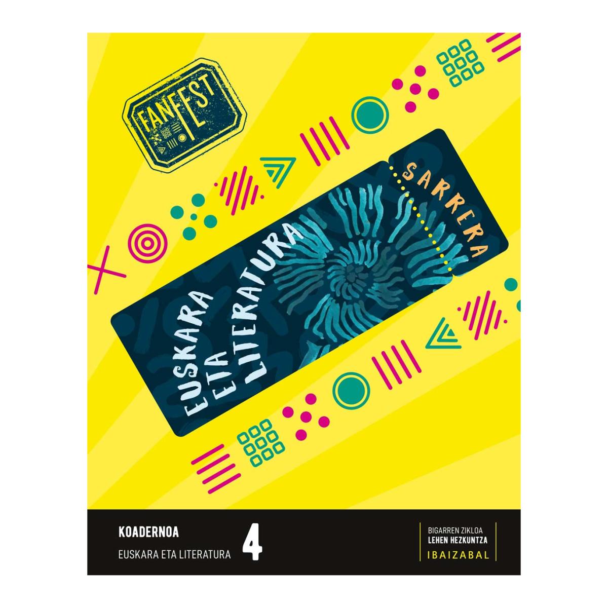 Euskara eta Literatura Lmh 4 koadernoa  (Tapa dura) 2