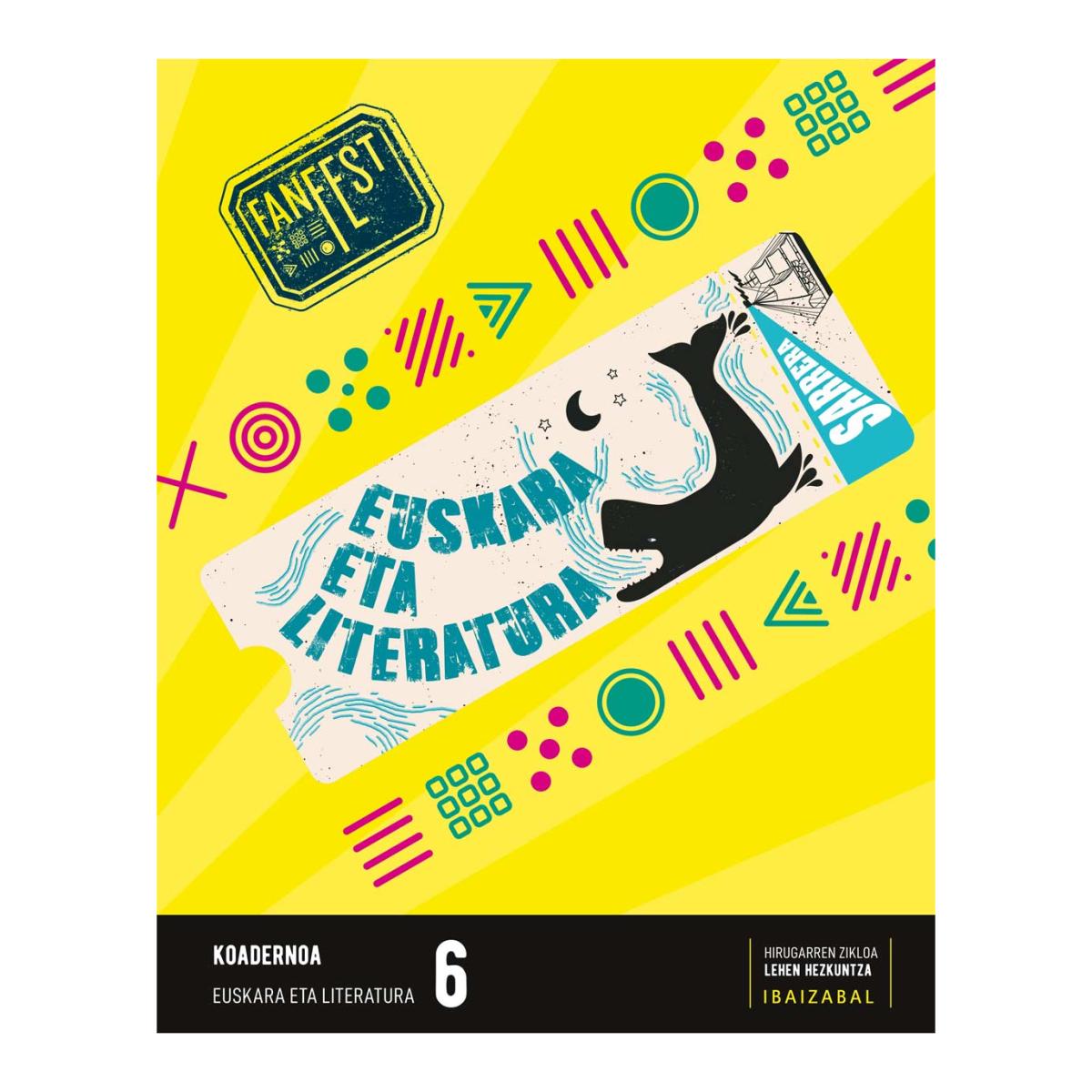 Euskara eta Literatura LMH 6 Koadernoa (Tapa blanda) 2