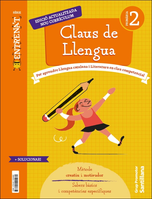 QUADERN CLAUS DE LLENGUA SERIE ENTRENAT 2 PRIMARIA 1
