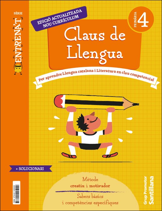 QUADERN CLAUS DE LLENGUA SERIE ENTRENAT 4 PRIMARIA 1