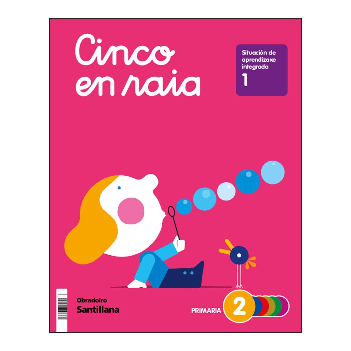 Imagen 0 de CINCO EN RAIA PAUTA 2 PRIMARIA (Tapa blanda)
