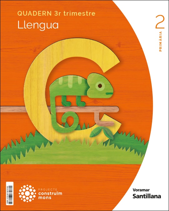 Portada de QUADERN LLENGUA 2 PRIMARIA 3 TRIM CONSTRUIM MONS (Tapa blanda).