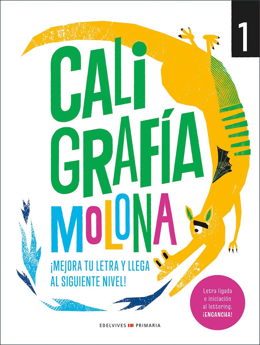 Caligrafía molona 1: ¡Mejora tu letra y llega al siguiente nivel! (Tapa blanda) 1